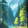 Little house by the lake