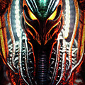 Wired up alien
